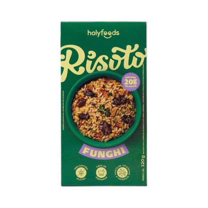 Risoto Sem Glúten Funghi 120g